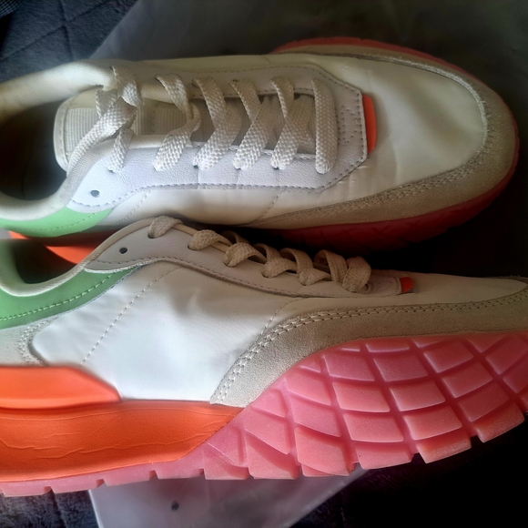 MANGO Leather Sneakers - Picture 6 of 7